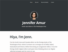 Tablet Screenshot of jennamur.com